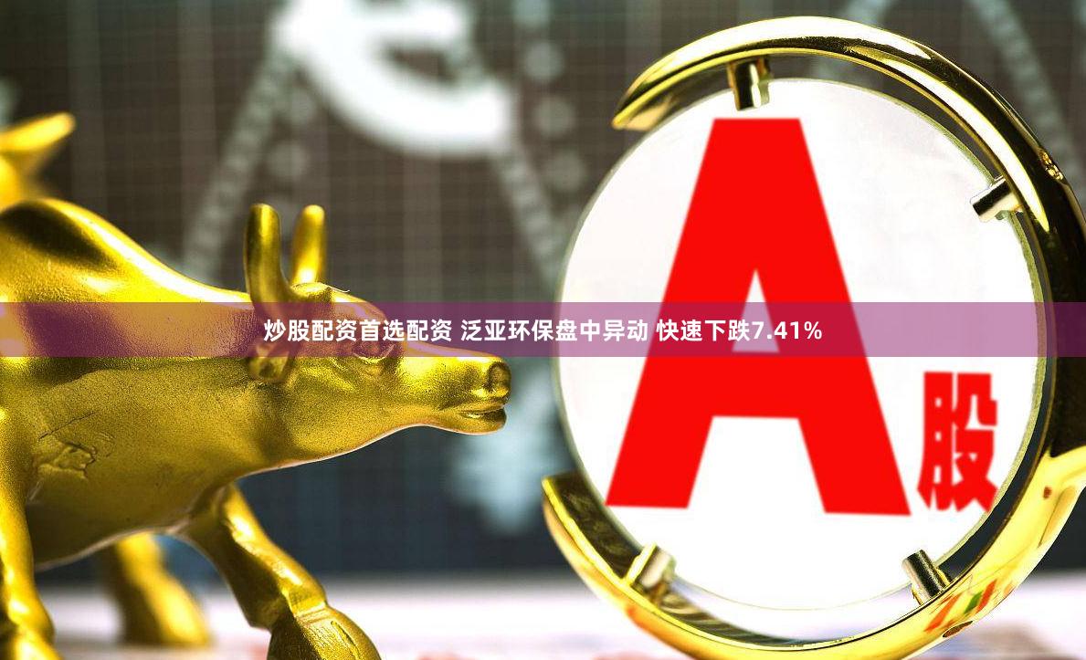 炒股配资首选配资 泛亚环保盘中异动 快速下跌7.41%